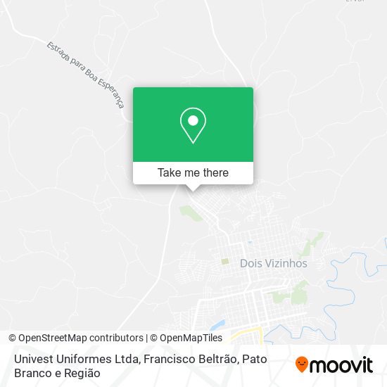 Univest Uniformes Ltda map