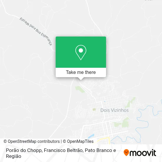 Porão do Chopp map