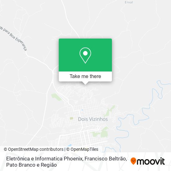 Eletrônica e Informatica Phoenix map