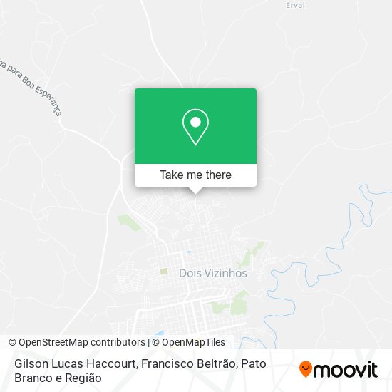 Gilson Lucas Haccourt map