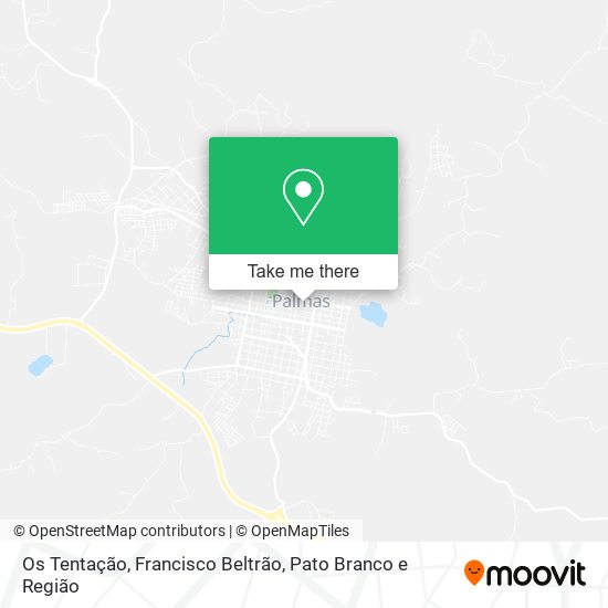 Os Tentação map