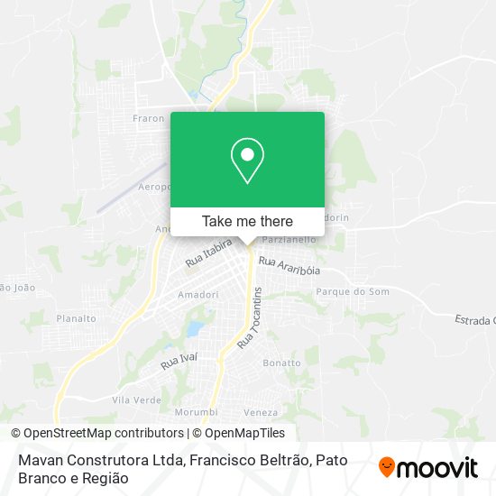 Mavan Construtora Ltda map