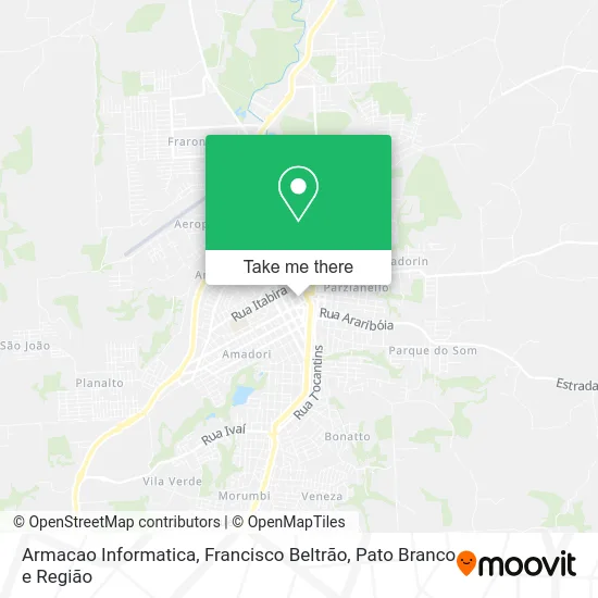 Armacao Informatica map