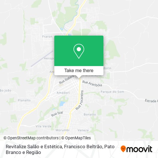 Revitalize Salão e Estética map