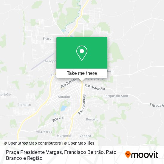 Praça Presidente Vargas map