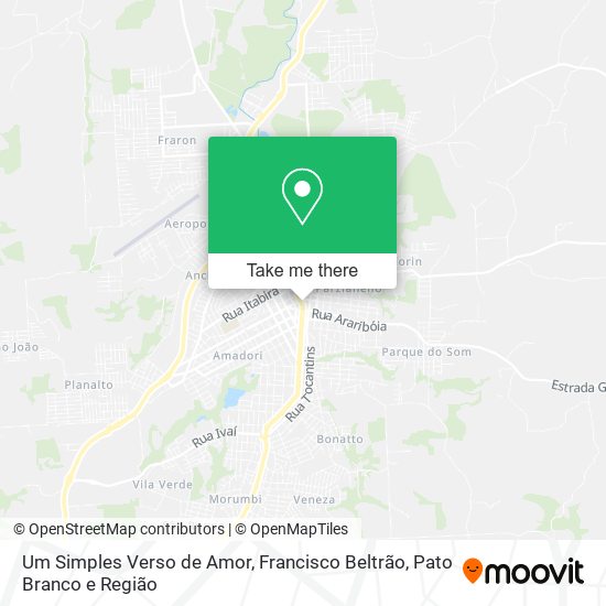 Um Simples Verso de Amor map