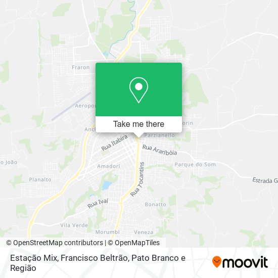 Estação Mix map