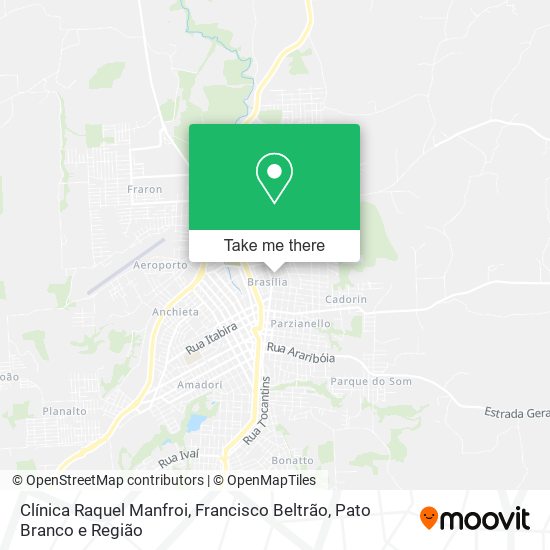 Clínica Raquel Manfroi map