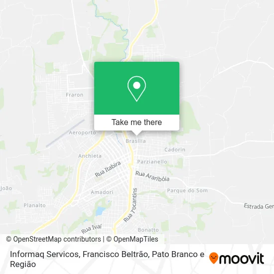 Informaq Servicos map