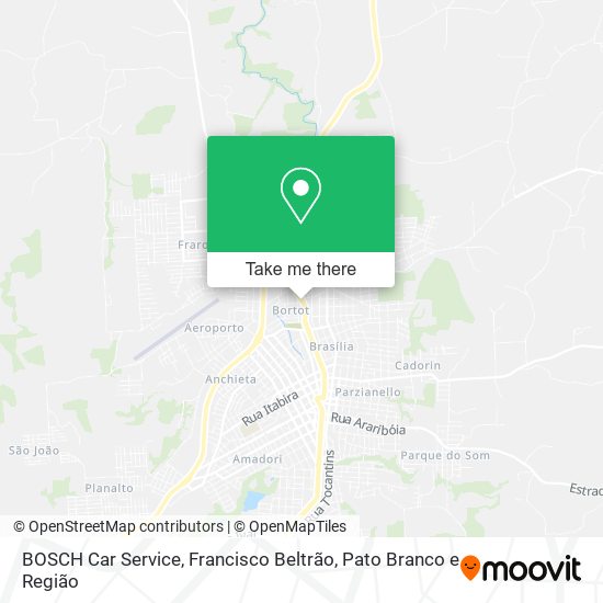 BOSCH Car Service map