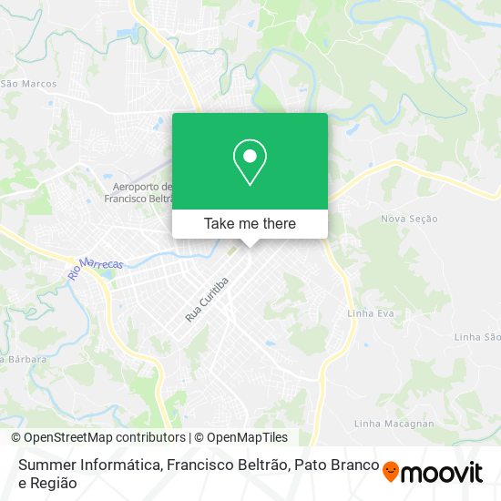 Summer Informática map