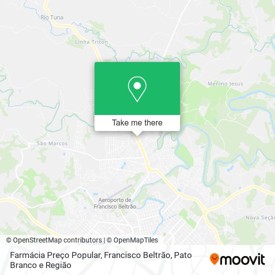Farmácia Preço Popular map