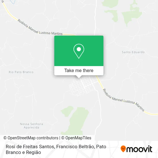Rosi de Freitas Santos map