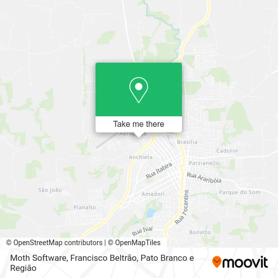 Moth Software map