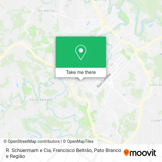 R. Schuermam e Cia map