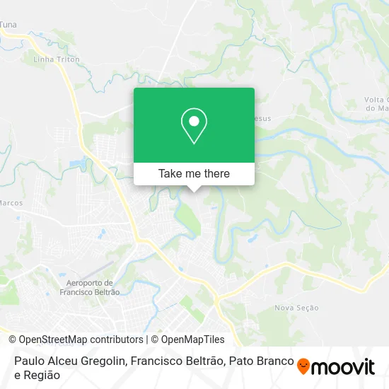 Paulo Alceu Gregolin map