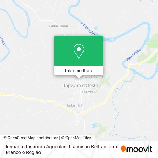 Insuagro Insumos Agrícolas map