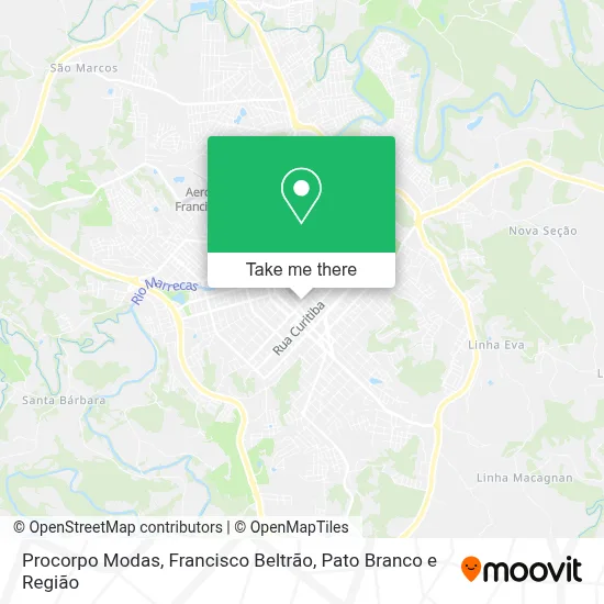 Procorpo Modas map
