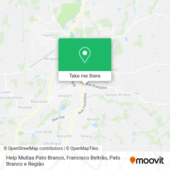 Help Multas Pato Branco map