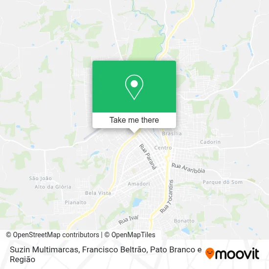 Suzin Multimarcas map
