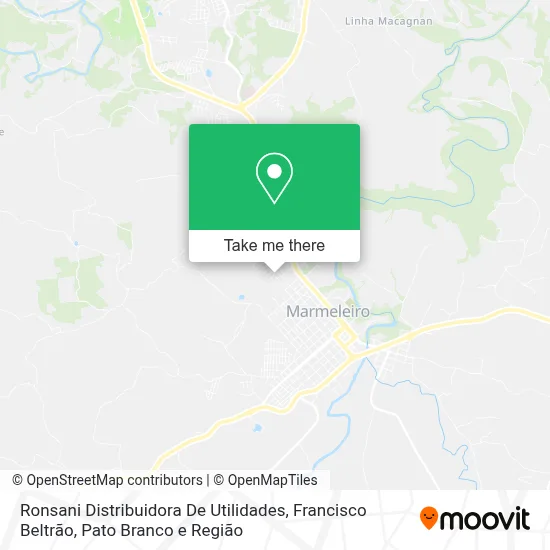 Ronsani Distribuidora De Utilidades map