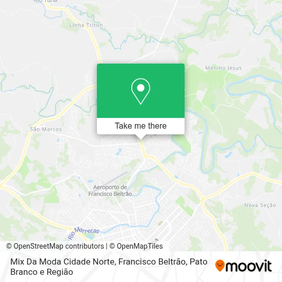 Mix Da Moda Cidade Norte map