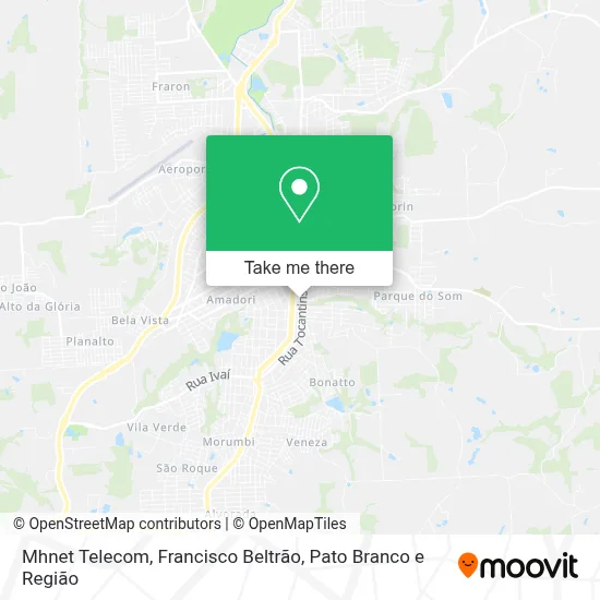 Mhnet Telecom map