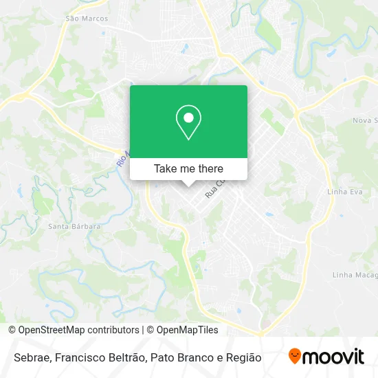 Sebrae map
