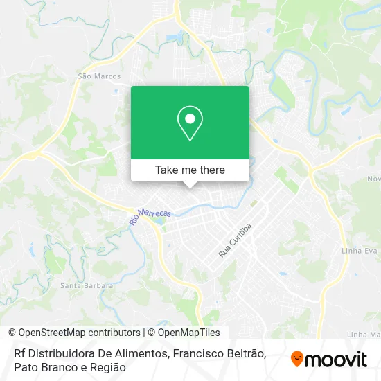 Rf Distribuidora De Alimentos map