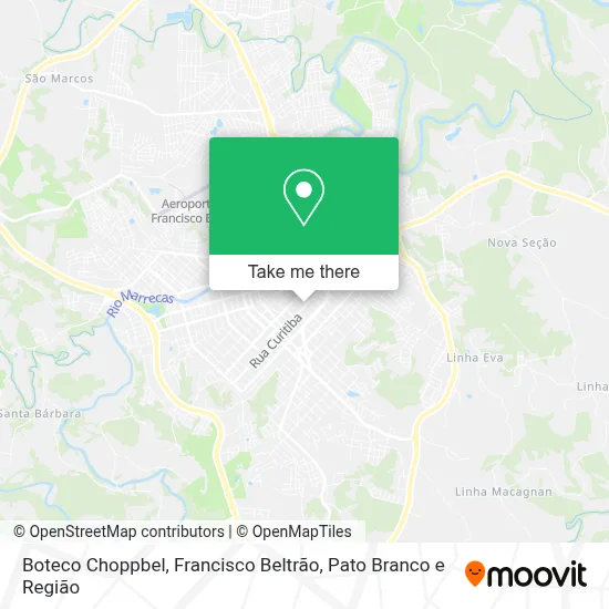 Boteco Choppbel map