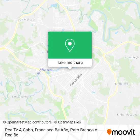 Rca Tv A Cabo map