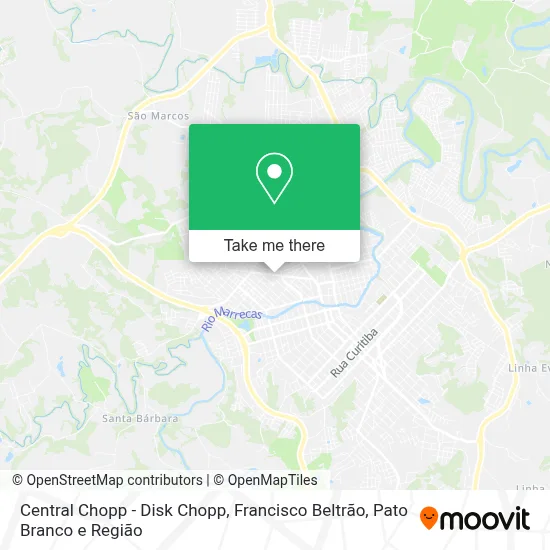 Central Chopp - Disk Chopp map