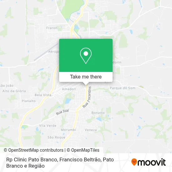 Rp Clinic Pato Branco map