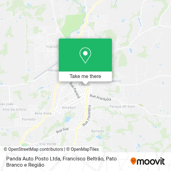 Panda Auto Posto Ltda map