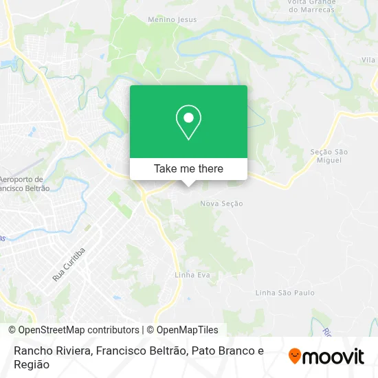 Rancho Riviera map