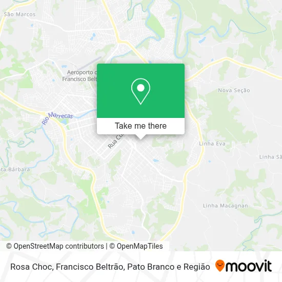 Rosa Choc map