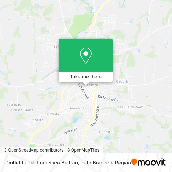 Outlet Label map