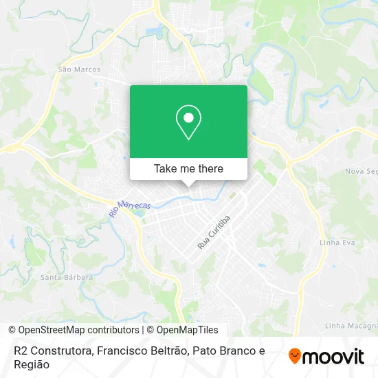 R2 Construtora map
