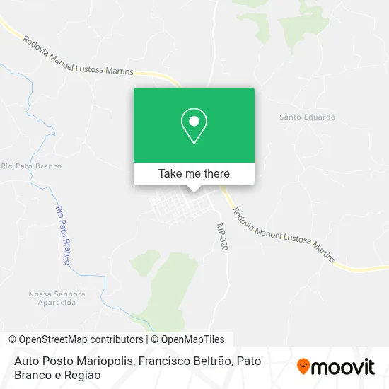 Auto Posto Mariopolis map