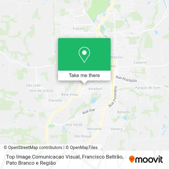 Top Image Comunicacao Visual map