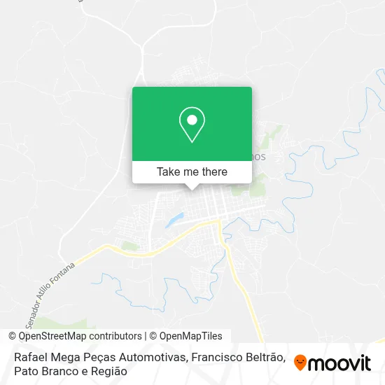 Rafael Mega Peças Automotivas map