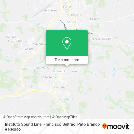 Instituto Sound Line map