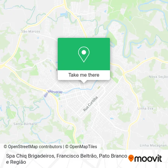 Spa Chiq Brigadeiros map