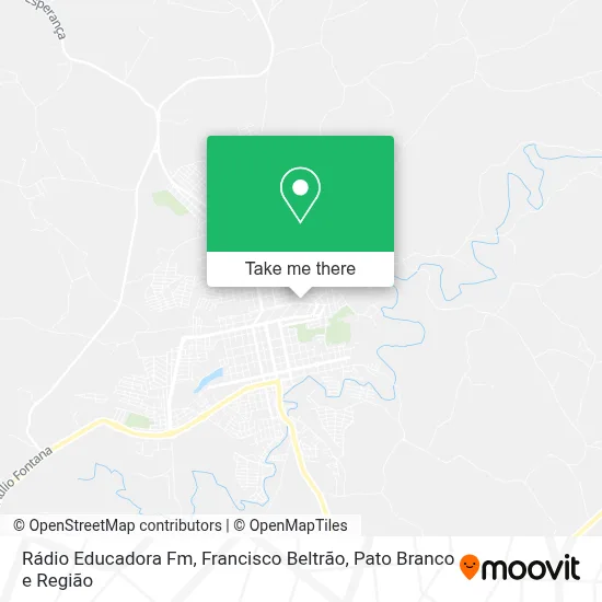 Rádio Educadora Fm map