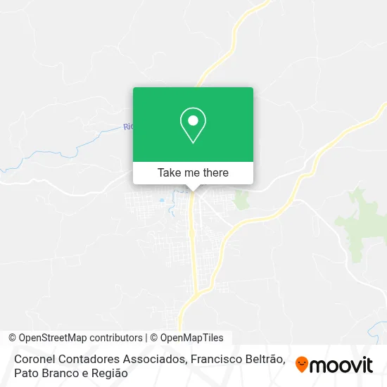 Coronel Contadores Associados map