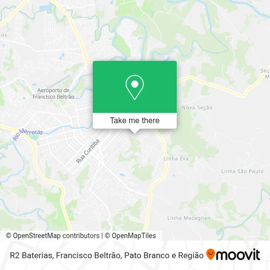 R2 Baterias map