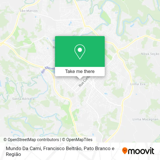 Mundo Da Cami map