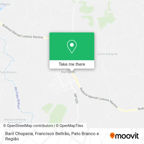 Baril Choperia map