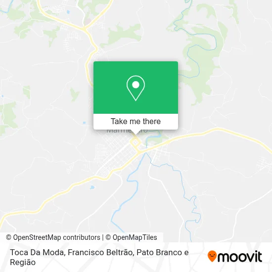 Toca Da Moda map