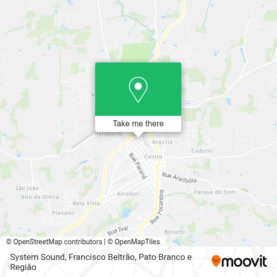 System Sound map